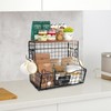 Yomjarl Coffee Bar Organizer Station,Coffee Pod Accessories Holder,Stackable Kitchen Storage