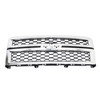 munirater Chrome Front Bumper Honeycomb Grille Replacement for 2014-2015 Silverado