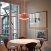 DoungRos Pink Pendant Light Mid Century Pendant Lamp Nordic Pendant
