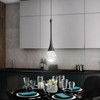 cenzoz Modern Kitchen Island Pendant Lights Black LED Dimmable Chandeliers