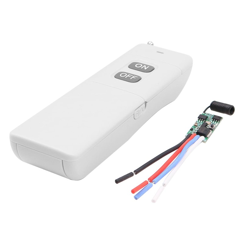 ZONADAH 12V 2A Wireless Remote Control Switch Mini Small Relay