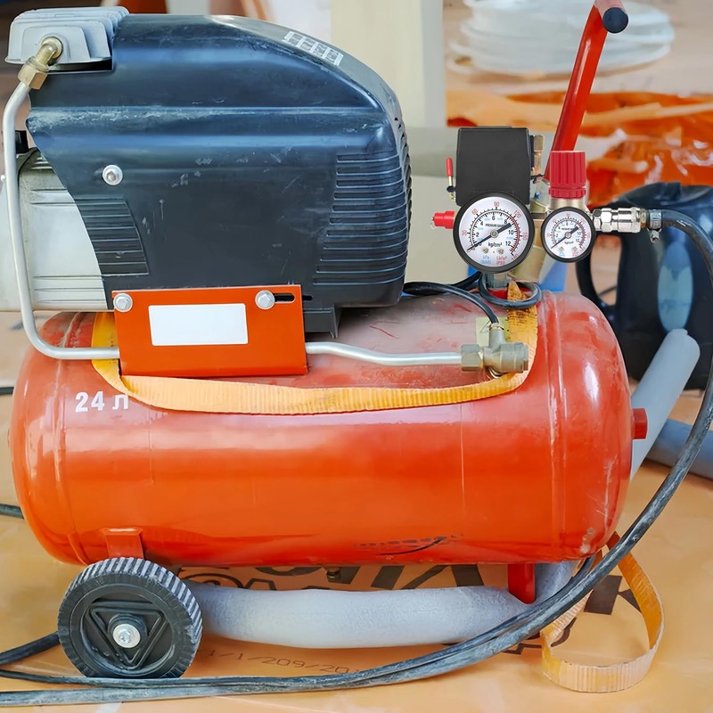 FBANG Air Compressor Pressure Switch Control Valve, 90-120PSI Pressure Regulator