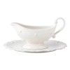 Juliska Berry & Thread Sauce Boat and Stand - Whitewash