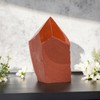 SAMSARI Red Jasper Crystal Points – Set of 2 Healing