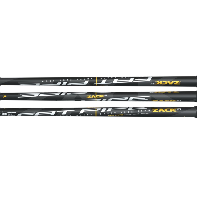 FAT PIPE Floorball Floorball Stick Zack 27 ORC Black/Silver/Grey -