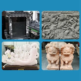 Fahgaer Cylinder Diamond Grinding Bits 100 Grit with 6mm Resin Diamond Grinding Burrs Heads Rotary Tool