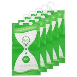Wardrobe Dehumidifier - Dehumidifier Hanging Bag With Hooks - Interior Dehumidifier for Home Moisture & Damp Absorber for Trap, Condensation, mildew - For Wardrobe, Interior, Caravan - ASPIRE UK (5pk)