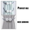 6 Pcs Curtain Tie Backs, Magnetic Curtain Tiebacks, Convenient Drape
