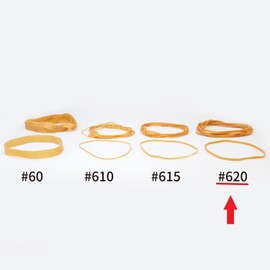 Rubber Band #620 < 1.8 oz (50 g) Transparent Bag > American Color Thick Width Small Volume Packaging Rubber Band All Sizes 73 Republic