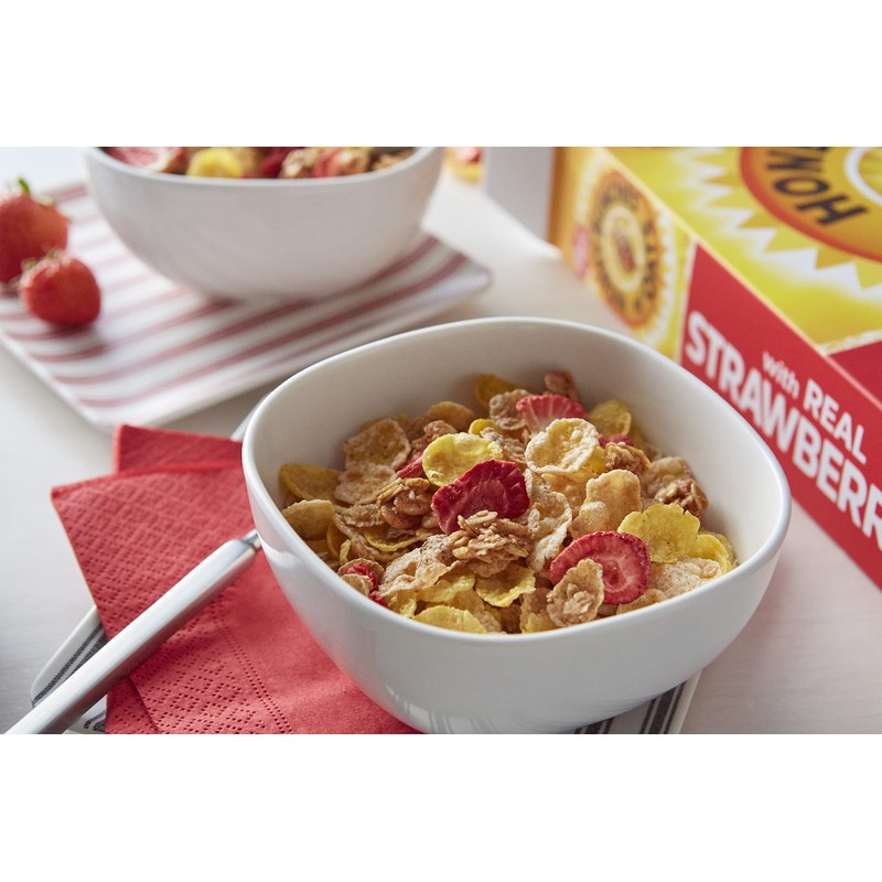Honey Bunches of Oats with Real Strawberries Breakfast Cereal, Strawberry