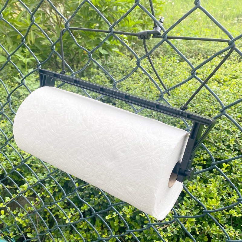 YYST Wire Shelving Paper Towel Holder Paper Towel Holder for