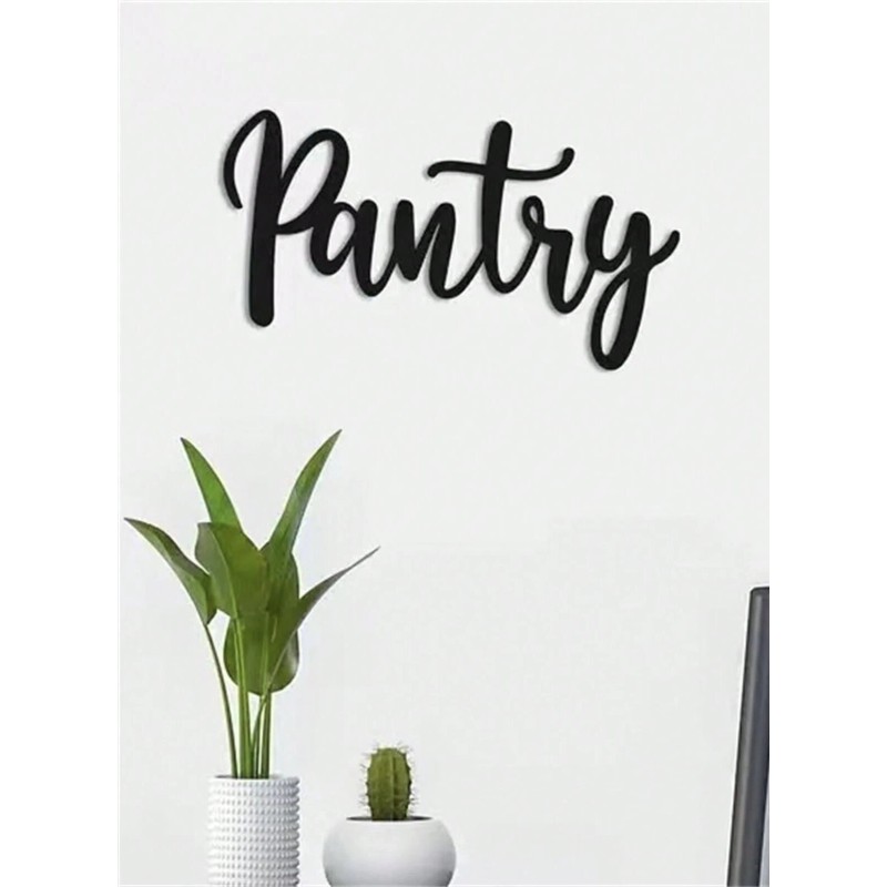Sign Pantry Sign Metal. Pantry Letter. ( Letrero Para Despensa).