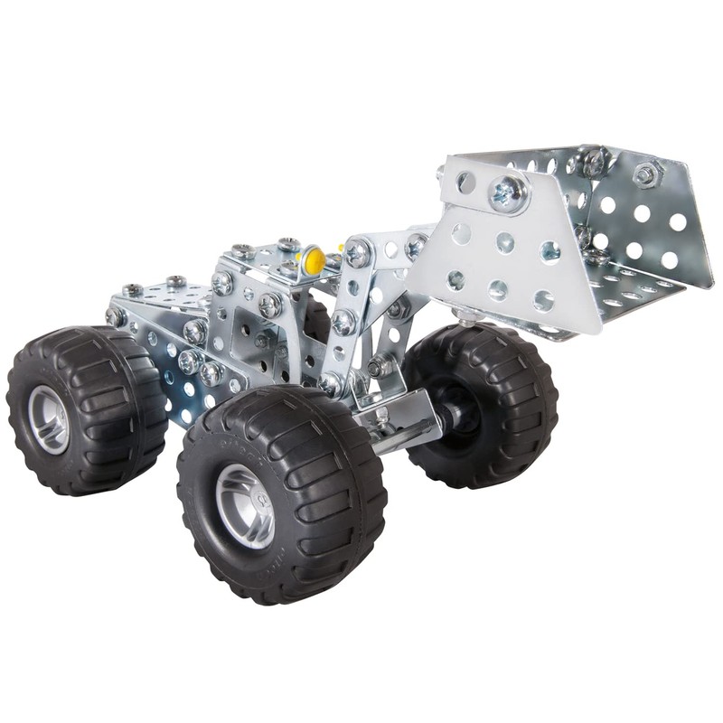 Eitech 00084 Metal Construction Kit - Wheel Loader, Model Vehicle