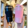 Vacuum Insulation Cup 304 Stainless Steel Simple Portable Temperature Display
