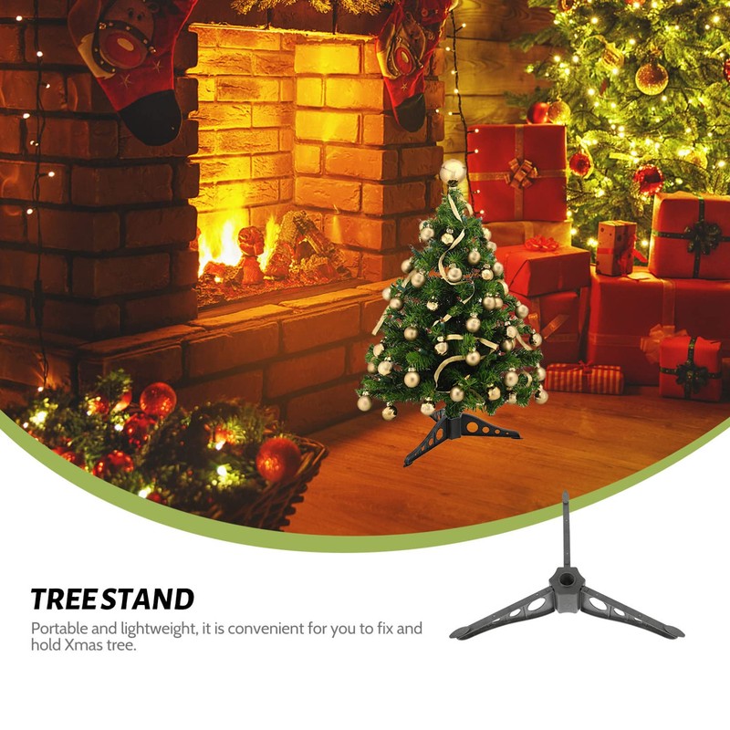 Healifty Adjustable Base 6Pcs Xmas Tree Bases Stand Christmas Tree