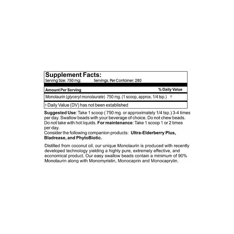 Time Laboratories Ultra Monolaurin Beads 210g