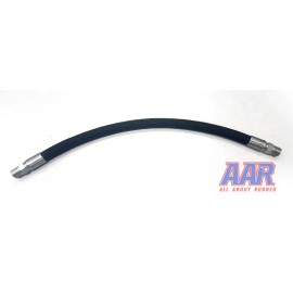 No brand generic 1/4" x 180" 2-Wire Hydraulic Hose Assembly with 2- Male Pipe Fittings1/4 threads