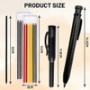 flintronic Upgraded 3-IN-1 Carpenter Pencils Set with Finger Grip, 1PC