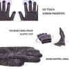 TRENDOUX Gloves for Men, Touch Screen Winter Gloves for Women