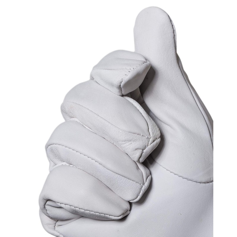 Jah 1797 Leather Gloves 10 Pairs Thin / Soft Natural