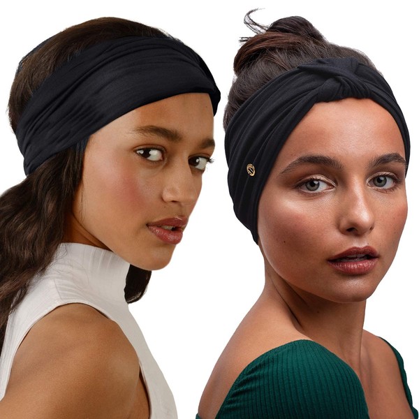 BLOM Original Headbands for Women Multipack, Non-Slip, Wear for Yoga, Fashion, Working Out, Travel or Running Multi Style