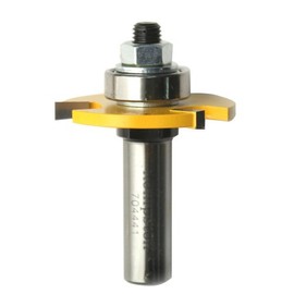 Kempston 704441 3-Wing Slot Cutter, 1/2-Inch Shank, 1-7/8 Cutting Diameter 3/16-Inch Length