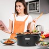 4-Quart Slow Cooker with Casserole Manual Warm Setting - Perfect