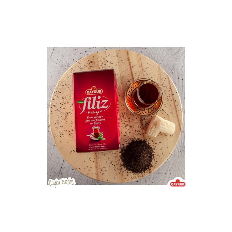 ÇAYKUR Black Tea Duo, Filiz & Caycicegi, Youngest Tea buds