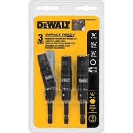 DEWALT Nut Driver Set, Impact-Ready, Pivoting, 3-Piece (DWPVTDRV3)
