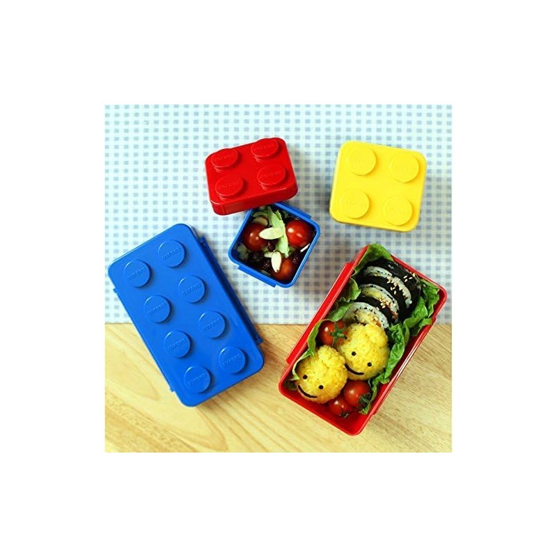 Brick Design Stackable Lunch Box Container For Family Picnic Travel