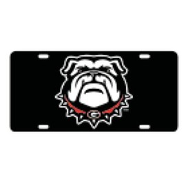 Craftique Georgia Bulldogs New Logo Car Tag