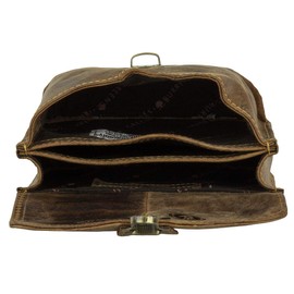 Greenburry Vintage Bum Bag Leather 15 cm sattelbraun