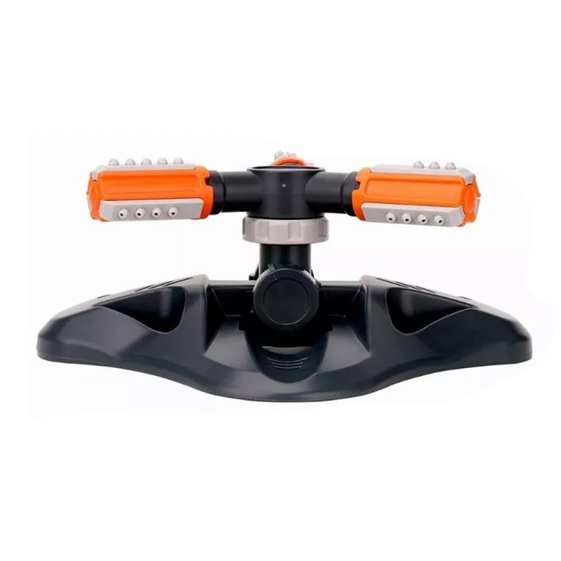 Lawn Sprinkler 3 Arm Nozzles 360° Auto Rotating Irrigation Water
