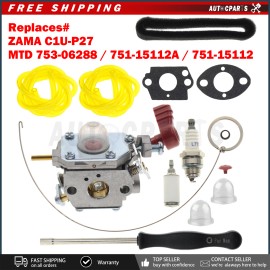 For Troy-Bilt, For Murray, For Craftsman Carburetor Kit For Troy-Bilt TB2040XP TB35EC Trimmer TB2MB TB430 Leaf Blower