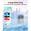 FEEL2NICE 2 Pack Type C Wall Charger Block Blue
