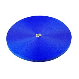 LK Sewing 25 Yards - 1/2" Royal Blue Light Weight Nylon Webbing