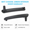 JDMON 2PCS Black Interior Door Handles Replacement for Mitsubishi Eclipse