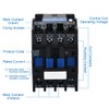 Baomain 3-Pole AC Contactor CJX2-0910 – 110VAC Coil, 3NO+1NO Auxiliary,