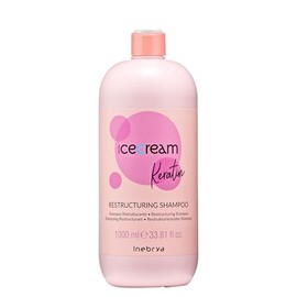 Inebrya Ice Cream Keratin Restructuring Shampoo Ristrutturante 1000 ml