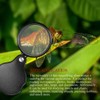10X Magnifying Glass Loupe Small Pocket Magnifier Mini Folding Magnify