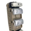 Left Driver Power Window Mirror Switch Button Front Beige Compatible