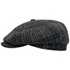 Sterkowski Harris Tweed 8 Panel Gatsby Classic Flat Cap UK