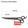 7.0in Professional Pet Grooming Scissors set,Straight & Thinning & Curved