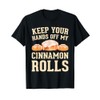Cinnamon Roll Costume Baking Stuff Plush Cinnamon Rolls T-Shirt