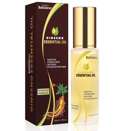 Hair Oil for Dry Damaged Hair, Argan Oil for Hair Treatment, Nourishing, Smooth & Shine, Frizz Control, Heat Protectant, Lightweight Styling Oil for All Hair Types, 42ml