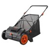 VEVOR Push Lawn Sweeper, 21inch Leaf & Grass Collector, Heavy