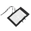Transparent Hiking Map Pouch with 2 Additional Straps Waterproof TPU