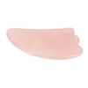 Scrapping Plate Pink Crystal Highly Polished Translucent Gua Sha Board