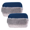 VIKING Tire Shine Applicator Sponges, Multi-Purpose Mesh and Microfiber Applicator