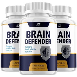 Brain Defender (3 Pack) Brain Defender Supplement Capsules – BrainDefender All Natural